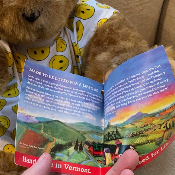 Vermont Teddy Bear 15" Get Well Bear - Picture 4 of 14
